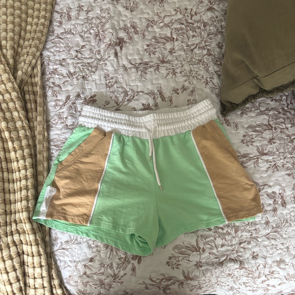 Urban Rebel Green and White Garment